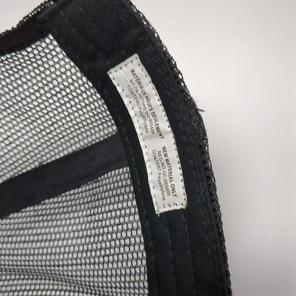 Titties Snapback Trucker Hat Black One Size Adjustable Mesh Back Spencer's - Picture 9 of 10